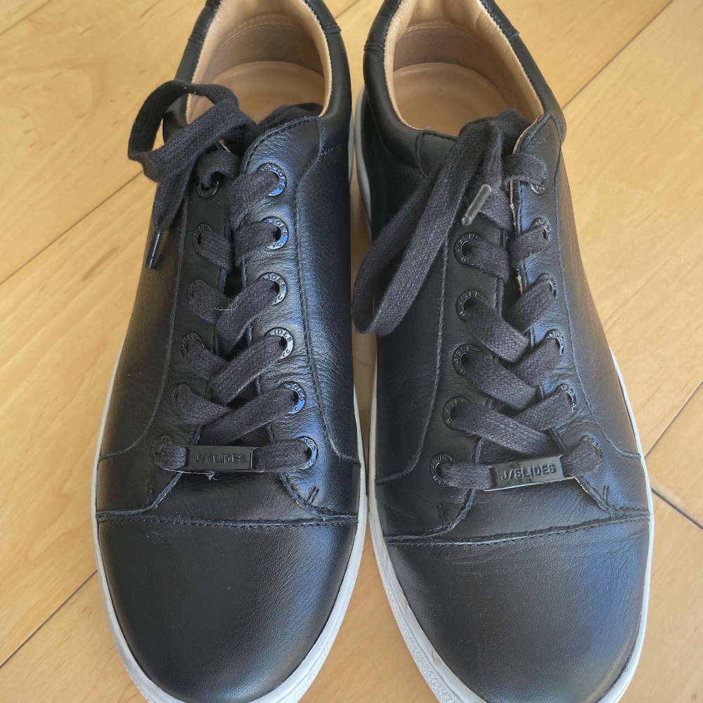 J/Slides NYC, Black, Size 7.5
